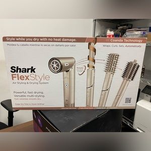 Shark FlexStyle Air Styling & Drying System, Powerful Hair Dryer & Multi-Styler